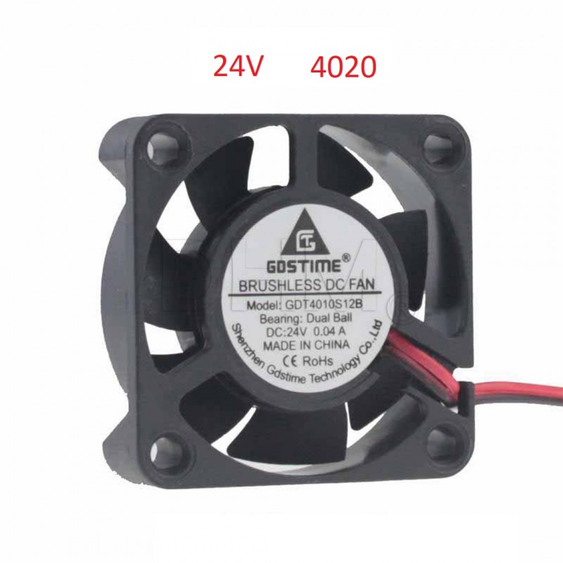 Doppellager-Lüfter 40x40x20mm 24V Fans - Wärmemanagement 19720010 Gdstime