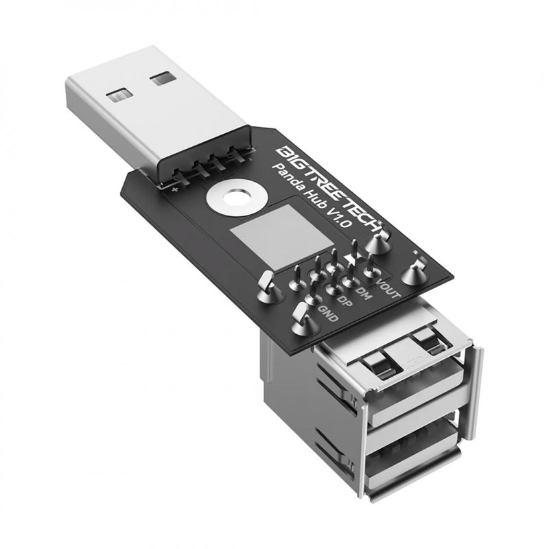 BIGTREETECH Panda Hub Adaptador USB Dual Impresoras Bambu Lab P1S/P1P Expansiones 19570077 Bigtreetech