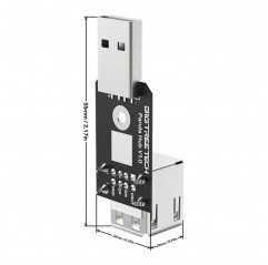 BIGTREETECH Panda Hub Adaptador USB Dual Impresoras Bambu Lab P1S/P1P Expansiones 19570077 Bigtreetech