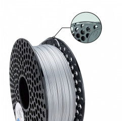 Filament PLA Silk Silver 1.75mm - Filament d'impression 3D FDM AzureFilm PLA Silk AzureFilm 1928013-a AzureFilm