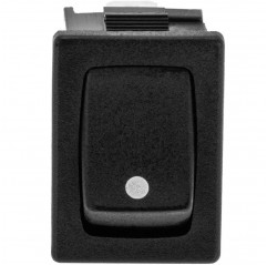 Automatic return button BLACK on/off switch Black 2 pin 6A 250V AC - 10A 125V AC On/off switches 12130252 DHM