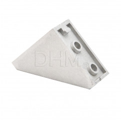 Open bracket with 90° fins for profile 5 series 2020 Series 5 (slot 6) 14030105 DHM