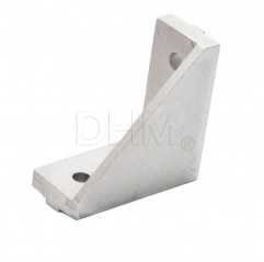 Open bracket with 90° fins for profile 5 series 2020 Series 5 (slot 6) 14030105 DHM