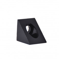 Support 20*20 sans ailettes 90° pour profilés série 5 2020 - noir Série 5 (emplacement 6) 14090110 DHM