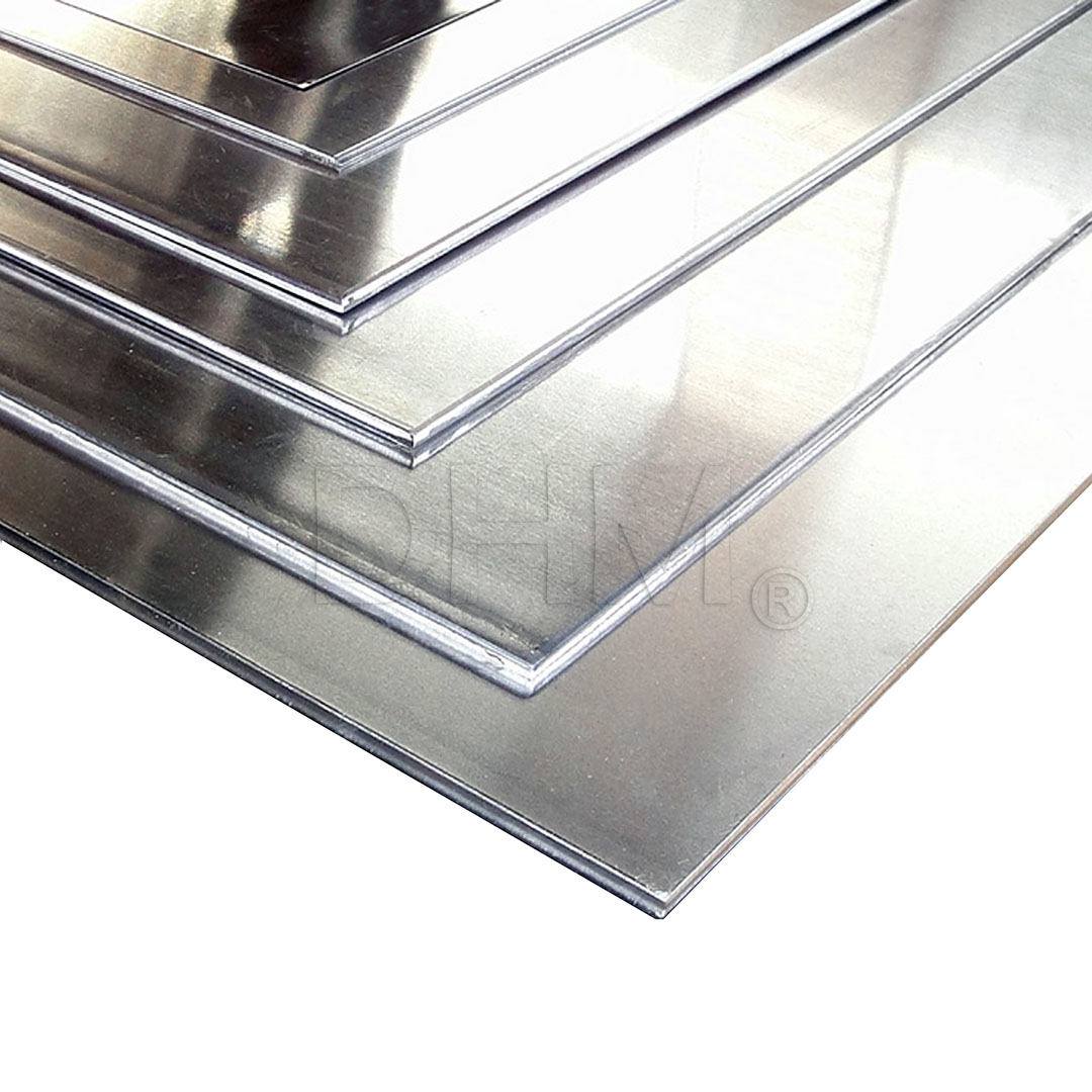 Lastra di alluminio da 1-3 mm in lega AlMg (100 x 100 x 1 mm),  (personalizzabile) : : Commercio, Industria e Scienza